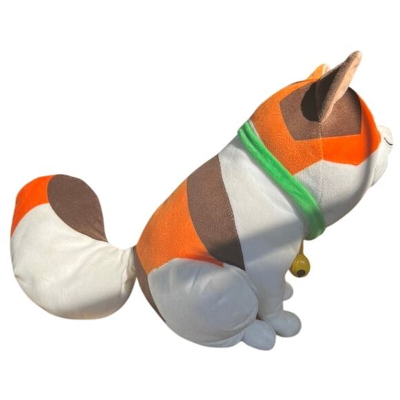Disney Big Hero 6 Movie Mochi Cat 10" Plush Japanese Bobtail Orange White Cute - Picture 4 of 10